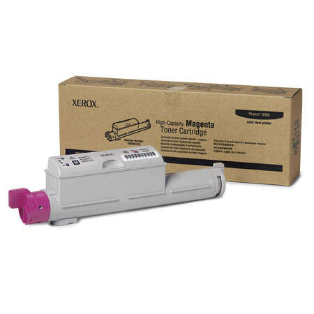 Xerox - Xerox Phaser 6360-106R01219 Kırmızı Orjinal Toner 