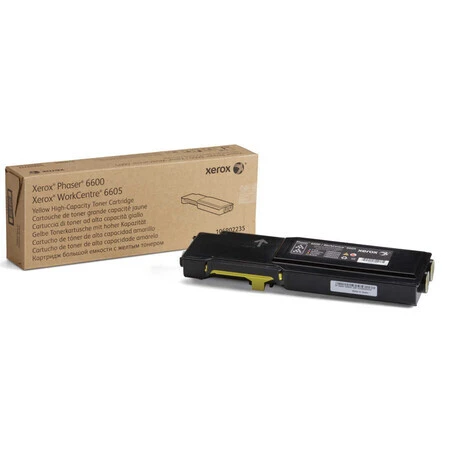 Xerox Phaser 6600-106R02235 Sarı Orijinal Toner - Xerox