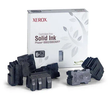 Xerox Phaser 8860-108R00820 Black Original Solid Ink - Xerox