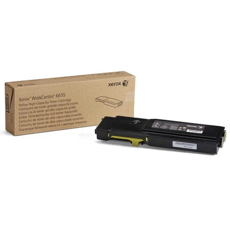 Xerox WorkCentre 6655 106R02754 Yellow Original Toner - Xerox
